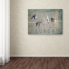 Trademark Fine Art Jai Johnson 'Laundry Day Bluebirds' Canvas Art, 14x19 ALI13875-C1419GG